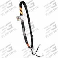 SQUIDS BY ERGODYNE Padded Barcode Scanner Sling Lanyard: Barcode Scanner Lanyard, Neoprene, 1 in Wd (MPN 3137). Key specifications — Size: Universal; Includes: Pen Loops; Product Type: Barcode Scanner Lanyard; Brand: SQUIDS BY ERGODYNE; Line Material: Polypropelene; Material: Neoprene; Color: Black; Finish: Unfinished.