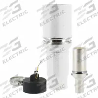 Single Pole Inline: Female, White, 1000V AC, 636 A, Crimp Tube Termination, 49 Series (MPN 49F31-W). Key specifications — Gender: Female; Series: 49; Brand: LEVITON.