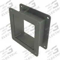 Wireway Nipple: 4 in Wd, 4 in Ht, 2 in Lg, Steel (MPN F44WN2). Key specifications — Brand: HOFFMAN; With Knockouts: No.