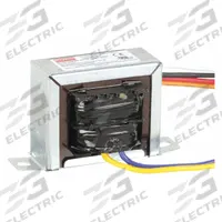 DAYTON Class 2 Transformer: 20 VA Power Rating, 120V AC/208V AC/240V AC, 24V AC, Foot, Wire Lead (MPN 4VZE2). Key specifications — Brand: DAYTON; Connection - Primary: Wire Lead; Connection - Secondary: Wire Lead; Input Voltage: 208V AC; Mounting: Foot; Output Voltage: 24V AC.