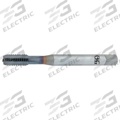 OSG Straight Flute Tap: 1/2"-13 UNC, H3 / 2B-3B, 4 Flute, Bottoming Chamfer - Straight-Flute Machine Taps for Aluminum