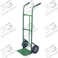APPROVED VENDOR General Purpose Hand Truck: 550 lb, Flow-Back Handle, Green, Steel, Pneumatic (MPN 4HRG9). Key specifications — Brand: APPROVED VENDOR; Color: Green.