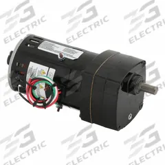 DAYTON AC Gearmotor: Parallel, Single Output Shaft, PSC, Open, 2.3 RPM, 100 in-lb Max Torque, CW/CCW (MPN 1L525). Key specifications — Inverter Rated: No; Brand: DAYTON; Full Load Current: 0.2 A.