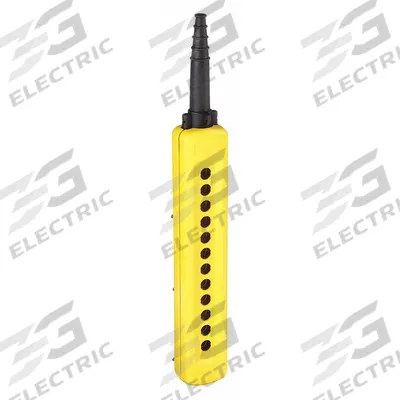 SCHNEIDER Pendant Enclosure: 12 Holes, 22 mm Operator Size - Pendants with Rubber Sleeve-Protected Cable Entries