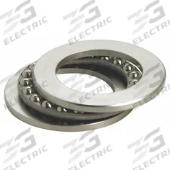 TRITAN Ball Thrust Bearing: EW3/4, 3/4 in Bore Dia, 1 5/16 in Outside Dia, 0.281 in Overall Wd, Flat. Key specifications — Thrust Bearing Type: Separable Ball Thrust Bearing; Ball Material Grade: AISI 52100; System of Measurement: Inch; Bearing Industry Number: EW3/4; Maximum Speed: 7,500 RPM Oil; Brand: TRITAN; Bearing Series: EW Series.