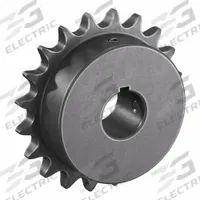 TRITAN Roller Chain Sprocket: 40, For 1/2 in Chain Pitch, 7/8 in Bore Dia, 20 Teeth, Steel (MPN 40BS20H X 7/8). Key specifications — Brand: TRITAN.