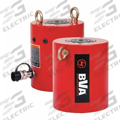 BVA HYDRAULICS Hydraulic Ram: Single Acting, 150 ton Nominal Capacity, 4 in Nominal Stroke Lg - General Purpose Rams