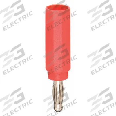 POMONA Banana Jack: 1 7/8 in Lg, 20 A Max Current Measurement - Standard Sheath Banana Jack to Non-Sheath Banana Plug Adapters