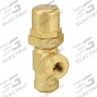 PARKER Pressure Control Valve: 4 gpm, 90 psi Max Set, Brass, 1/4 in NPT (MPN 637B-3-1/4-2). Key specifications — Brand: PARKER.