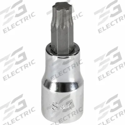 SK PROFESSIONAL TOOLS Socket Bit: 3/8 in Drive Size, Torx Plus Tip, T45 Tip Size - Torx Plus Bit Sockets