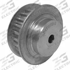 DAYTON Timing Pulley: Trapezoidal, Plain, For T5 Timing Belt Section, For 10 mm Belt Wd, 25 Teeth (MPN 21T5/25-2). Key specifications — Brand: DAYTON; Tooth Profile: Trapezoidal; Finish: Plain.