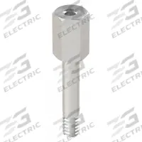 Standoff: Male x Female, 3/4 in Lg, Hex, Aluminum, Plain, 1/4 in Hex Wd, Aluminum, Aluminum, 10 PK (MPN CRR040666GR). Key specifications — Brand: APPROVED VENDOR.
