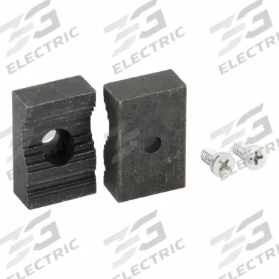 WILTON Replacement Pipe Jaws: Steel, For 4 1/2 in_5 1/2 in_6 1/2 in Vise Jaw Wd - Screw-In Pipe Jaws