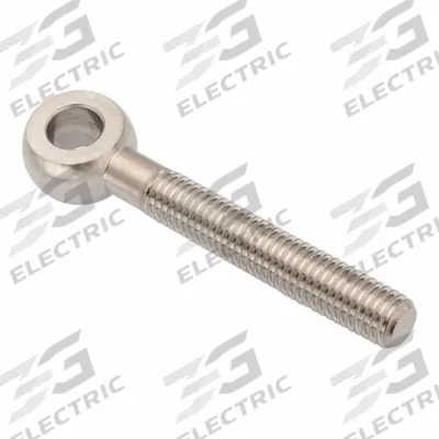 AMPG Fixed Rod End: Stainless Steel, Plain, 90 mm Hole Center-to-End Lg, Left Hand - Stainless Steel Male Threaded Fixed Rod Ends