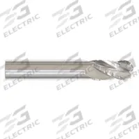 APPROVED VENDOR Roughing End Mill: Carbide, 4 Flute, 5/8" Mill Dia, 1-1/4" LOC, 3-1/2" OAL (MPN 258-625114)