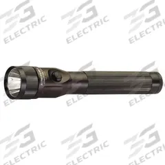 STREAMLIGHT Rechargeable Flashlight: Rechargeable, 425 lm, 3 hr Run Time at Max. Brightness, Black (MPN 75813). Key specifications — Charger Style Included: AC/DC Cords with Two Chargers; Brand: STREAMLIGHT; Battery Requirements - Broad: Includes Rechargeable.