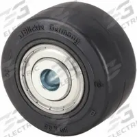 APPROVED VENDOR Caster Wheel: 3 1/8 in Wheel Dia., 1 3/4 in Wheel Wd, Rubber, 440 lb Load Rating (MPN SE 80/20K-BB0.5). Key specifications — Wheel Core Material: Steel; Wheel/Tread Color: Gray; Brand: APPROVED VENDOR.