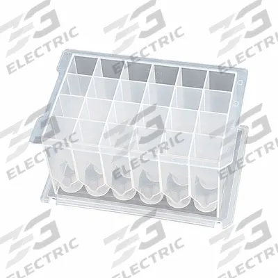 MTC BIO Well Plate: Non-Sterile, 24 Wells, 14.2 mL, 17.1 mm Dia, RNase/DNase Free - Multiple Well Plates