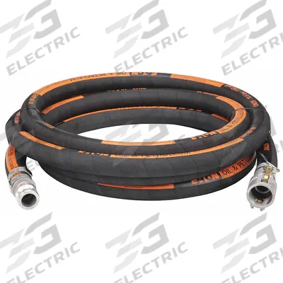 BOSTON Gasoline Hose: 1 1/2 in Hose Inside Dia., 1 15/16 in Hose Outside Dia. - Nitrile Blend Petroleum Hose Assemblies with Nitrile Blend Cover