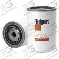 Hydraulic Filter,5.625 in,Spin-On (MPN HF6351). Key specifications — Media Material: Cellulose; Brand: FLEETGUARD; Compatible Fluid Type: Hydraulic Fluid; Compatible Vehicle Make: Hyster; Thread Size: 3/4"-16.