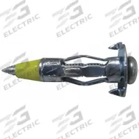 Wall Anchor: 1/8 in Dia, 1 3/8 in Overall Lg, M4 Thread Size, Steel, Zinc Plated, Steel, 100 PK (MPN U30538.012.0137). Key specifications — Compatible Material: Plaster; System of Measurement: Inch/Metric; Brand: APPROVED VENDOR; Finish Type: Plain.