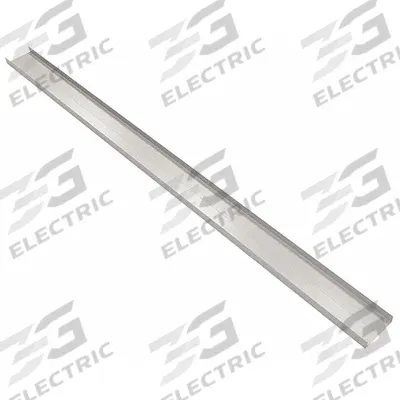 PORTA-FAB Framing Channel: 1 1/2 in x 12 ft (MPN FC-M-G) - Framing Channels for In-Plant Offices