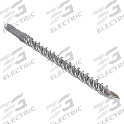 BOSCH Rotary Hammer Drill: 3/8 in Drill Bit Size, 10 in Max Drilling Dp, 12 in Overall Lg - Carbide-Head SDS-Plus Concrete & Masonry Drill Bits