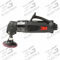 3M Air Disc Sander: Quick Change, Heavy Duty, 0.5 hp, 26 scfm, Right Angle Grip, Non-Vacuum, Fixed (MPN 28329). Key specifications — attr1320237: 3M; attr1320246: Rear.