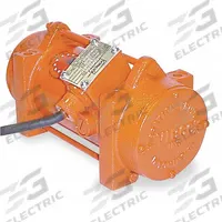 VIBCO Electric Vibrator: DC Series, 300 lbf, 12V DC, 14 A, 4,000 vpm, Totally Enclosed Nonventilated (MPN DC-200). Key specifications — attr661947: 14 A; attr661979: 73 dBA; attr661970: 12V DC.