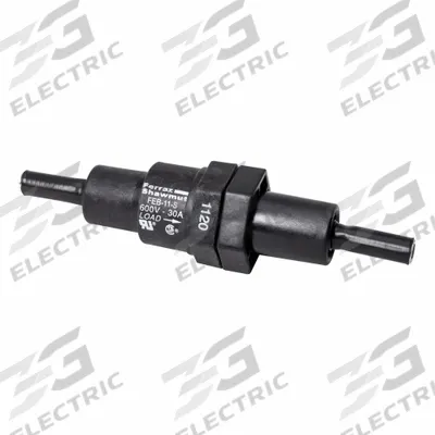 MERSEN In-Line Fuse Holder: Non-Rejection Block Style, 1 Pole, 600 V AC Rating - Fuse Holders for Class CC & Midget Fuses