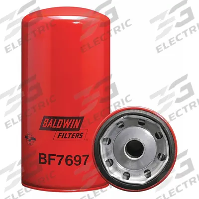BALDWIN FILTERS Fuel Filter: Spin-On, 4 11/16 in Outside Dia, 1 1/16"-16 Thread Size - Spin-On Fuel Filters