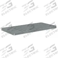 TENNSCO Shelf: 36 in x 24 in, 1,000 lb Load Capacity, Steel, 22 ga Decking, Gray, Shelf (MPN ZBES-3624C). Key specifications — Decking Material: Steel; Includes: (4) Beams; Decking Finish: Zinc Plated; Shelf Configuration: Single Straight; Color: Gray; Frame Material: Steel; Brand: TENNSCO; Frame Finish: Zinc Plated.