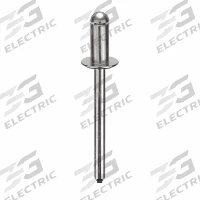 APPROVED VENDOR Blind Rivet,1 23/33" L,0.188" dia,PK250: Inch, 1 45/64 in Overall Lg, 25/64 in Body Lg - Domed-Head Blind Rivets