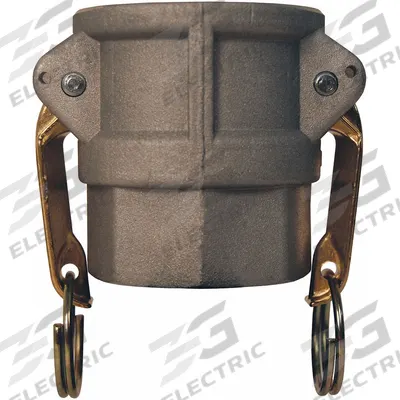 DIXON VALVE & COUPLING Cam and Groove Coupling: 2 1/2 in Coupling Size, 2 1/2 in Hose Fitting Size - Type D Aluminum Cam & Groove Fittings