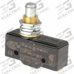 HONEYWELL Snap Action Switch: Plunger Actuator, 1NO/1NC, Screw (MPN BA-2RQ1-A2). Key specifications — AC Contact Rating: 20 A @ 250 V; Electrical Connection: Screw; Series: BA; Brand: HONEYWELL.