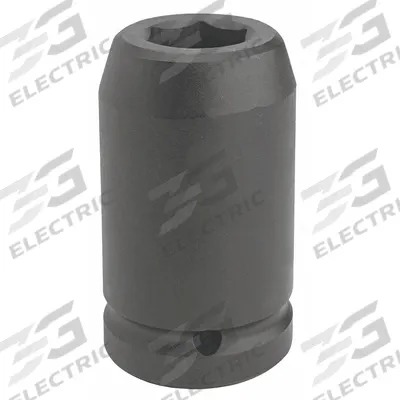 PROTO Impact Socket: 1 in Drive Size, Metric, 46 mm Socket Size, 6-Point, Deep - 1" Drive Impact Sockets