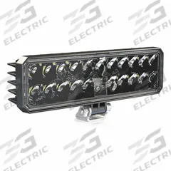 J.W. SPEAKER Work Light: Rectangular, Flood, LED, Pedestal, Wire leads, Construction Vehicles, Black (MPN 893). Key specifications — Housing Color: Black; Brand: J.W. SPEAKER; Electrical Connection: Wire leads; Installation Type: Removable.