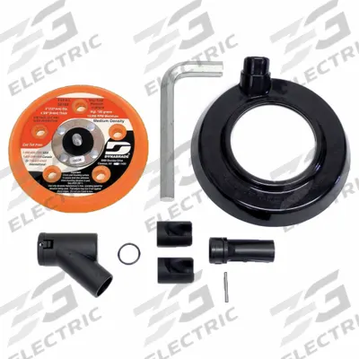 DYNABRADE Overskirt Conversion Kit: For 56826/56859/56890/59010/59025/59040 - Dust Collection Accessories for Sanders