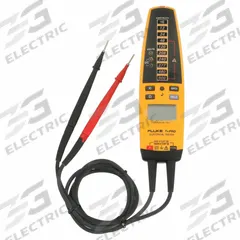 FLUKE Voltage Detector/Tester: 10.2 V to 600 V, 10.2 V to 600 V, 6 mA to 9 mA, IP40, Digital (MPN Fluke-T+Pro). Key specifications — IP Rating: IP40; Brand: FLUKE.
