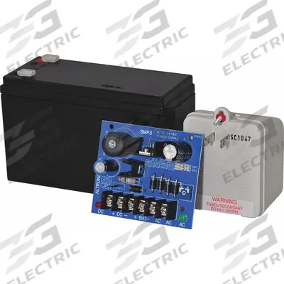 ALTRONIX Power Supply 12VDC @ 2.5A W/Battery & Transformer: Power Supply - Power Supply Kits