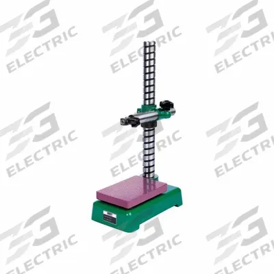 INSIZE Indicator Stand: 8.898 in x 5.91 in x 1.772 in, 8.898 in x 1.772 in Base Size - Cast Iron & Steel Indicator Stands