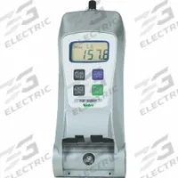 NIDEC-SHIMPO Digital Force Gauge: 500 lbf Max Force Measured, 0.1 lbf Min Force Measured, kg/lb, LCD (MPN FGE-500HXY). Key specifications — attr1002785: N; attr1002770: LCD; attr1002779: AC Adapter; attr1002768: NIDEC-SHIMPO; attr1002775: +/-0.2% FS; attr1034781: ROHS Compliant.