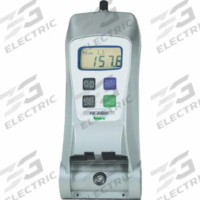 NIDEC-SHIMPO Digital Force Gauge: 500 lbf Max Force Measured, 0.1 lbf Min Force Measured - Digital Force Gauges