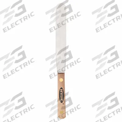HYDE Spatula: Bld. Mat. Spring Steel, Hdl. Mat. Hardwood - Standard Spreading Tools