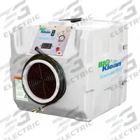 Air Scrubber: Polyethylene, Negative Air Pressure/Particulate Filtration, 700 cfm Airflow, 3 Stages (MPN GA800). Key specifications — Brand: BIOKLEAN; Includes Filter: Air Filter Included.