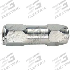 PARKER Hydraulic Check Valve: 3,000 psi, 20 gpm, 9/16 in, SAE O-Ring Boss (MPN DC-370-FOFO-5). Key specifications — Body Material: Steel; Outlet Connection Type: SAE O-Ring Boss; Brand: PARKER; Inlet Connection Type: SAE O-Ring Boss.