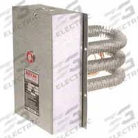 VULCAN Finned Tubular Air Duct Heater: 12,000 W Watt, 480V AC, 3 Phase, 12 in Installation Dp (MPN VFT912-12C). Key specifications — Brand: VULCAN.