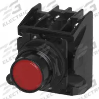 EATON Hazardous Location Push Button: 30 mm, Metallic, Flush Profile, 2NO/2NC (MPN 10250T707R). Key specifications — Manufacturer Part Number: 10250T707R; Product Type: Push Button Operators; Series: 10250T; Brand: EATON; AC Contact Rating: 10 A @ 600 V; Action: Momentary; DC Contact Rating: 2.5 A @ 250 V; Operator Illumination: Non-Illuminated.