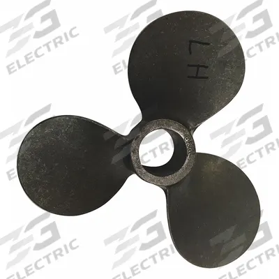 APPROVED VENDOR Propeller: 10 in Blade Dia, Left Hand, 3 Blades, Stainless Steel - Replacement Propellers for Drum Insertion Mixers