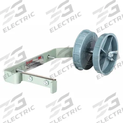 3M Tape Dispenser: For 2 in Max Tape Wd, For 3 in Tape Core Dia - Mounted Utility Bracket Dispensers